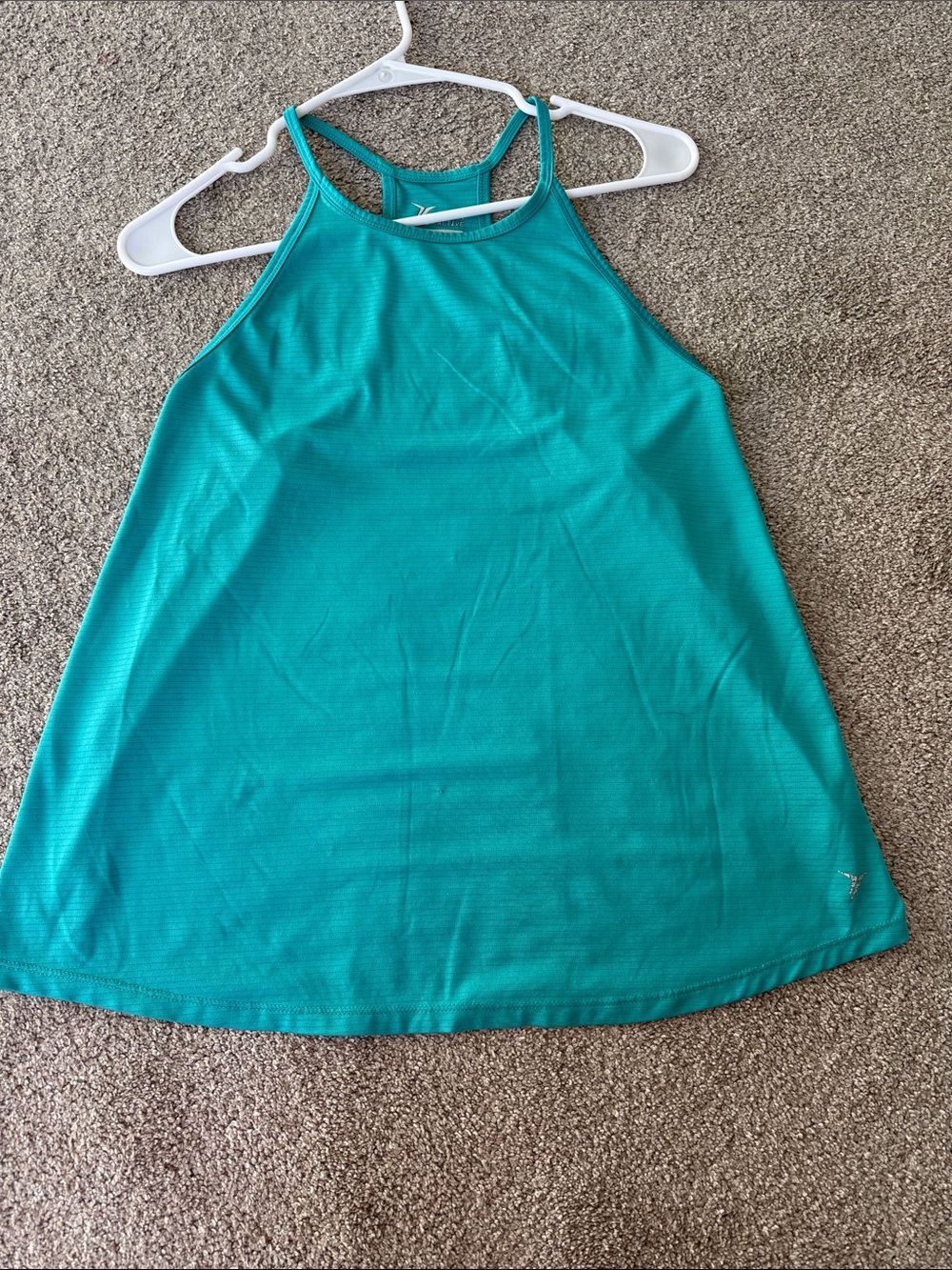 Old Navy Teal High-Neck Racerback Tank - Picture 8 of 8